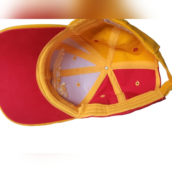 USMC United States Marine Corps Hat Semper Fi Red Gold Adjustable - Picture 5 of 6